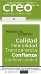 Mobile Screenshot of creoenergia.es